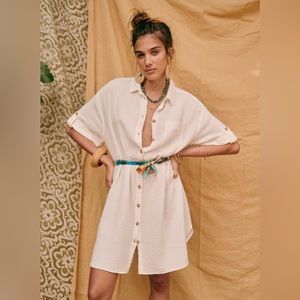 SÉZANE Sofia Dress / Écru / Size M